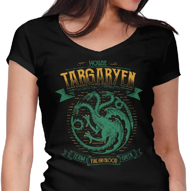 Team Green - Women's V-Neck