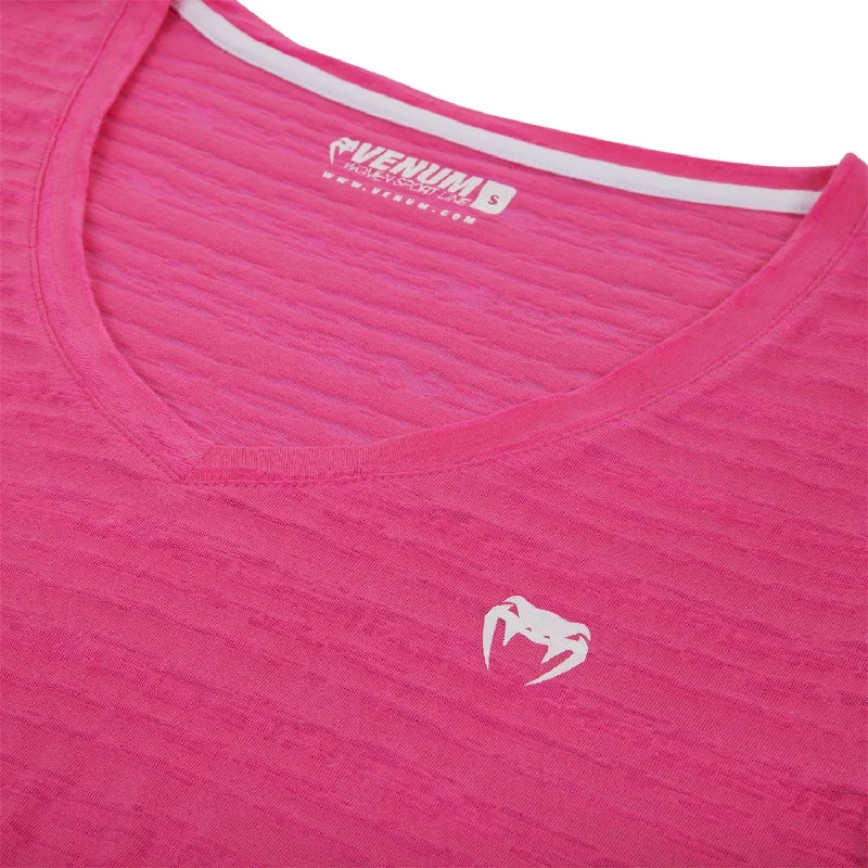 Venum Essential V Neck T-Shirt - Pink