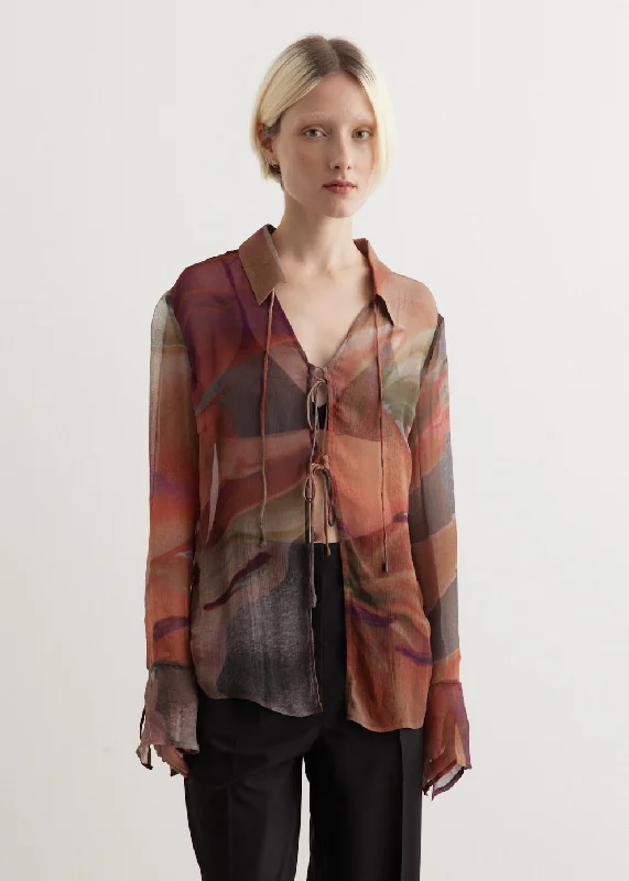 Winterlong Sheer Blouse