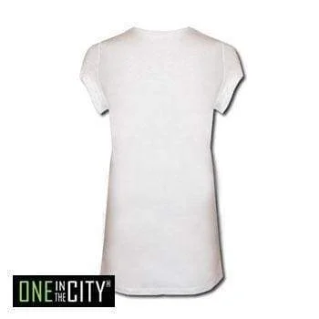 Women's Tunic ONE IN THE CITY Dark short-sleeve tunic 00271