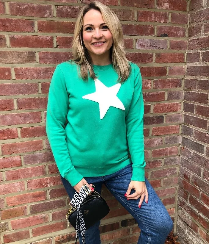 Brakeburn Green Star Sweatshirt