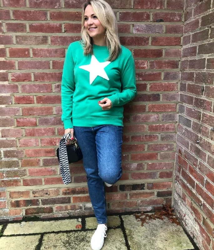 Brakeburn Green Star Sweatshirt