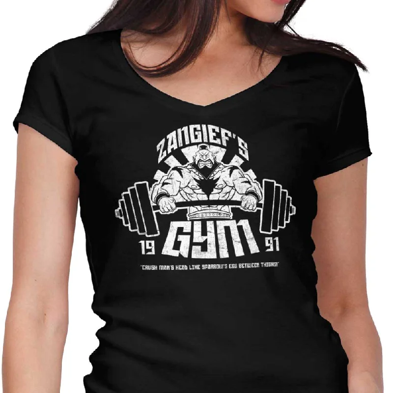 Women's V-Neck / Black / S