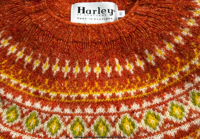 Harley of Scotland Fair Isle Jumper Stronsay