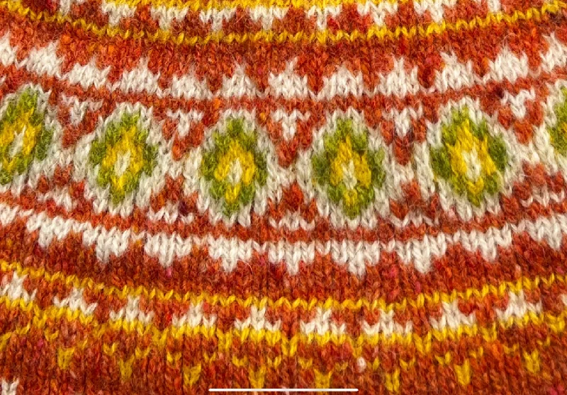 Harley of Scotland Fair Isle Jumper Stronsay