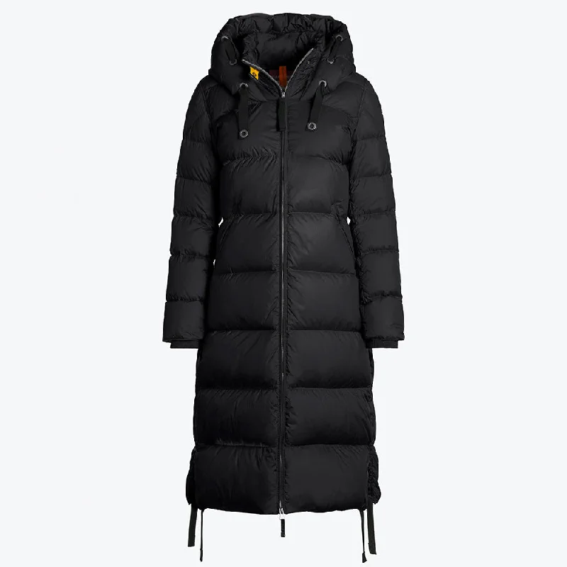 Panda Long Coat (Black)