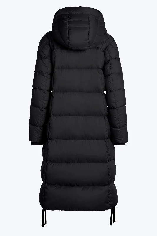 Panda Long Coat (Black)